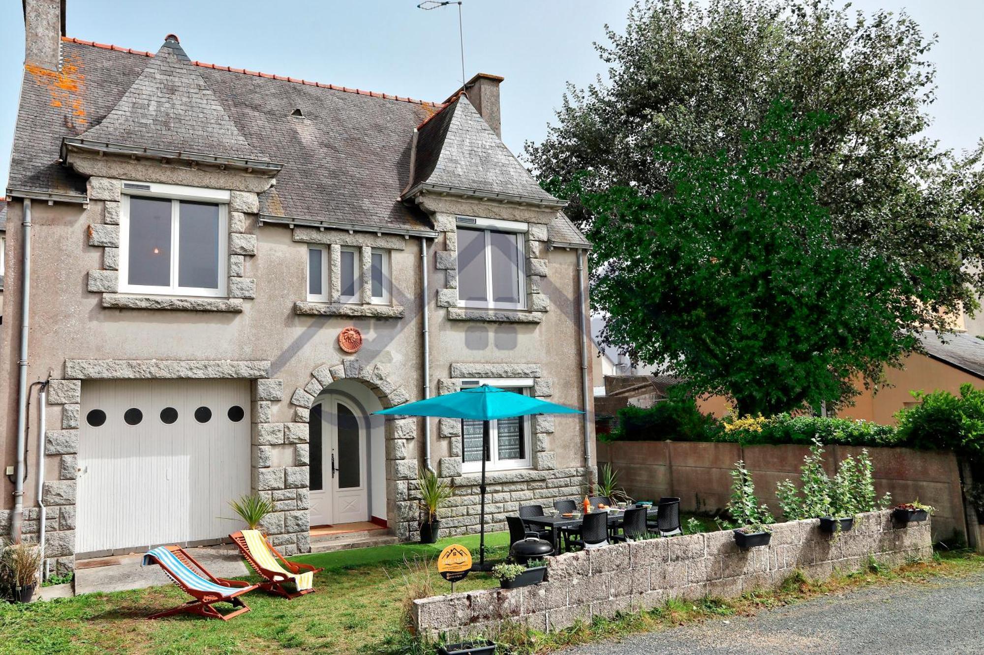 Localise - M8 - Ty Geoland - Maison A Deux Pas Du Centre Avec Jardin Au Guilvinec - Wifi Inclus - Animaux Bienvenus- Linge De Lit Inclus 외부 사진
