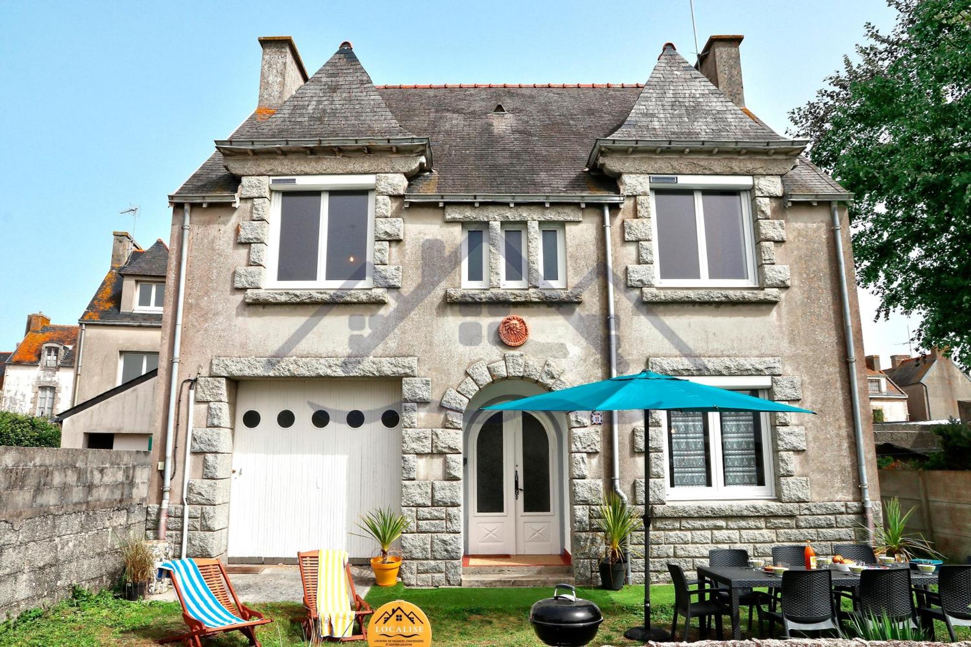 Localise - M8 - Ty Geoland - Maison A Deux Pas Du Centre Avec Jardin Au Guilvinec - Wifi Inclus - Animaux Bienvenus- Linge De Lit Inclus 외부 사진
